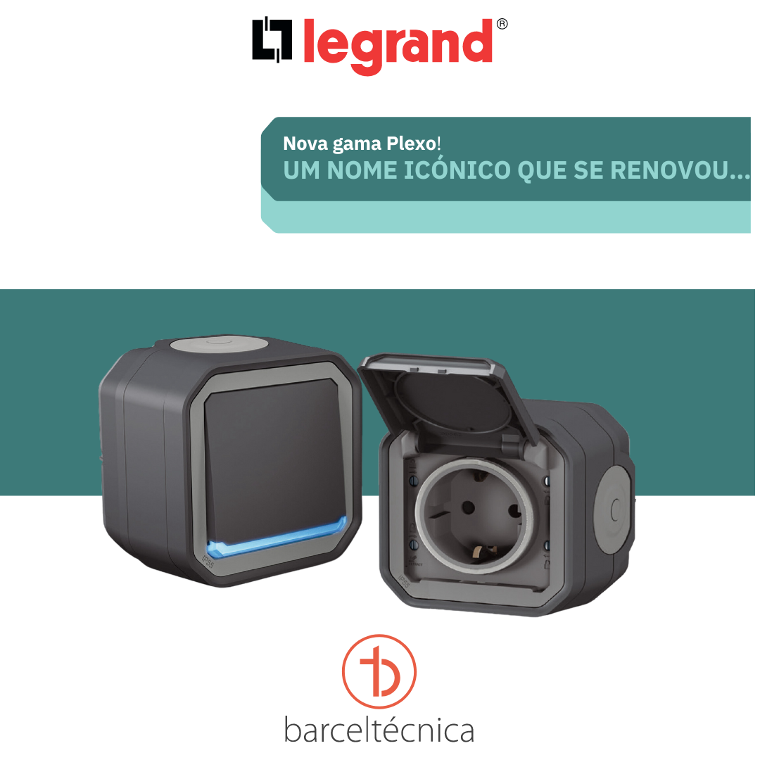 Nova Gama Plexo da Legrand | Barceltécnica