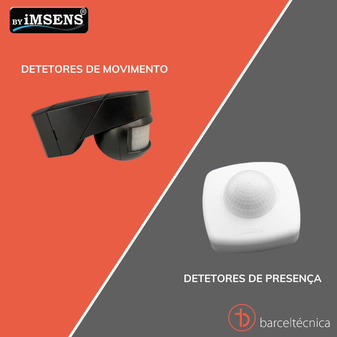 Detetor de movimento vs Detetor de Presença | Barceltécnica