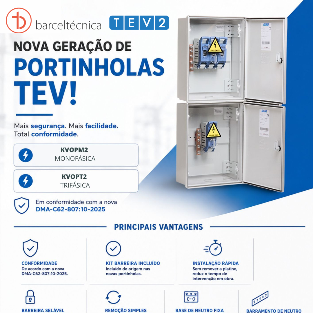 Nova Geração de Portinholas TEV | Barceltécnica